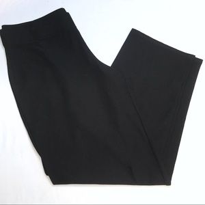 EILEEN FISHER ESSENTIALS BLACK CREPE Washable Lg